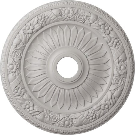 Bellona Ceiling Medallion (Fits Canopies Up To 3 5/8), 23 5/8OD X 3 5/8ID X 1 1/8P